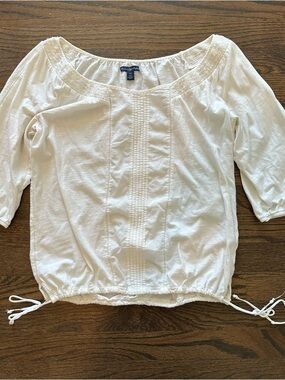 American Eagle Off-Shoulder Boho Top – Size M